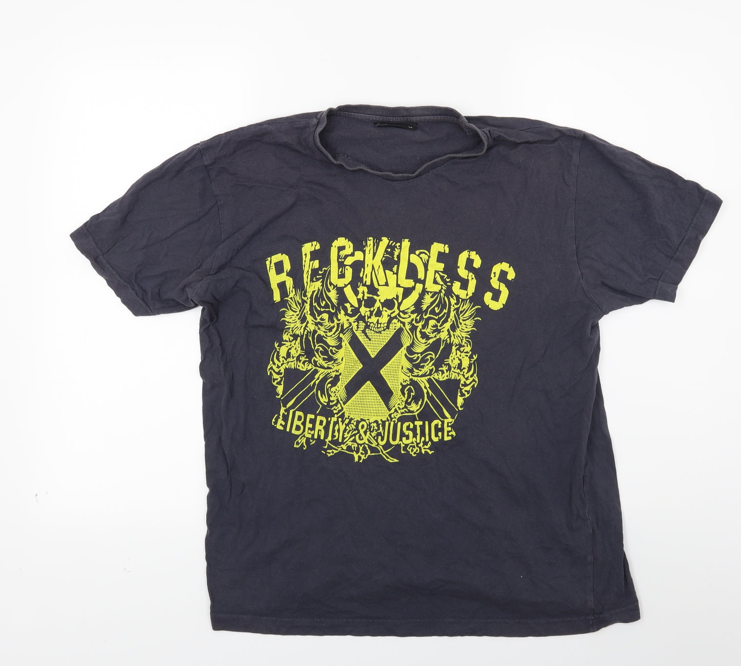 Ceader wood state Mens Grey    T-Shirt Size M  - Reckless