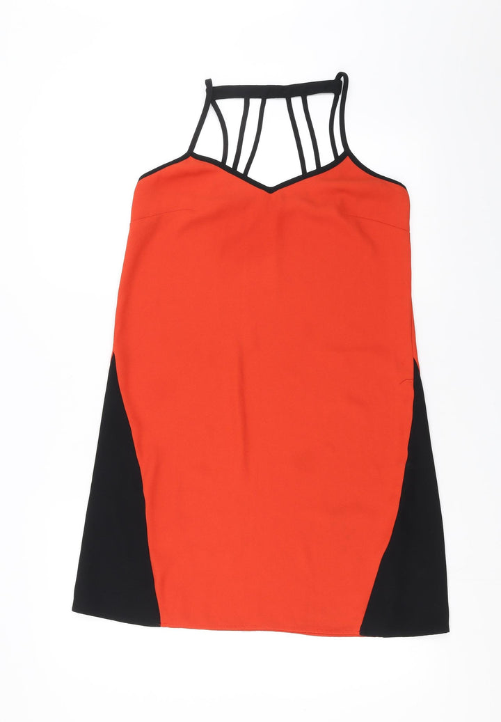 River Island Womens Orange   Shift  Size 8