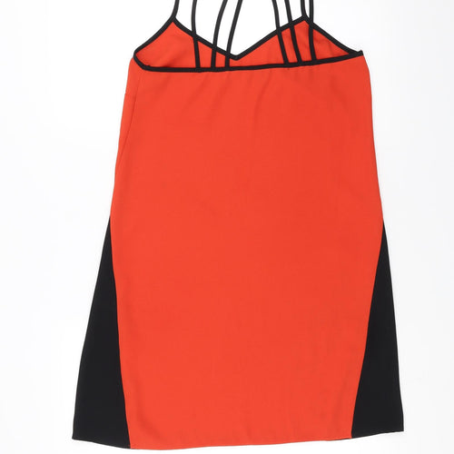 River Island Womens Orange   Shift  Size 8