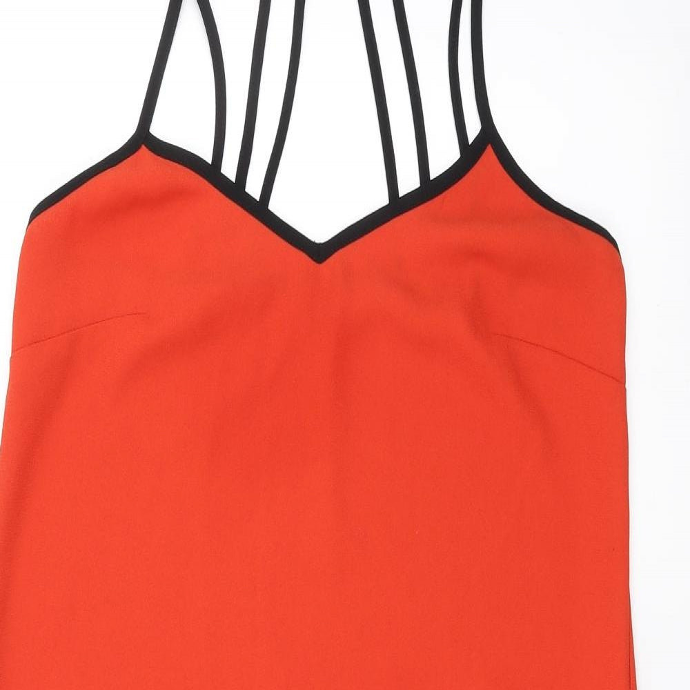 River Island Womens Orange   Shift  Size 8