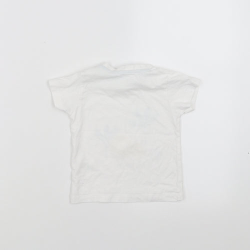 Matalan Baby White   Basic T-Shirt Size 9-12 Months  - best friends