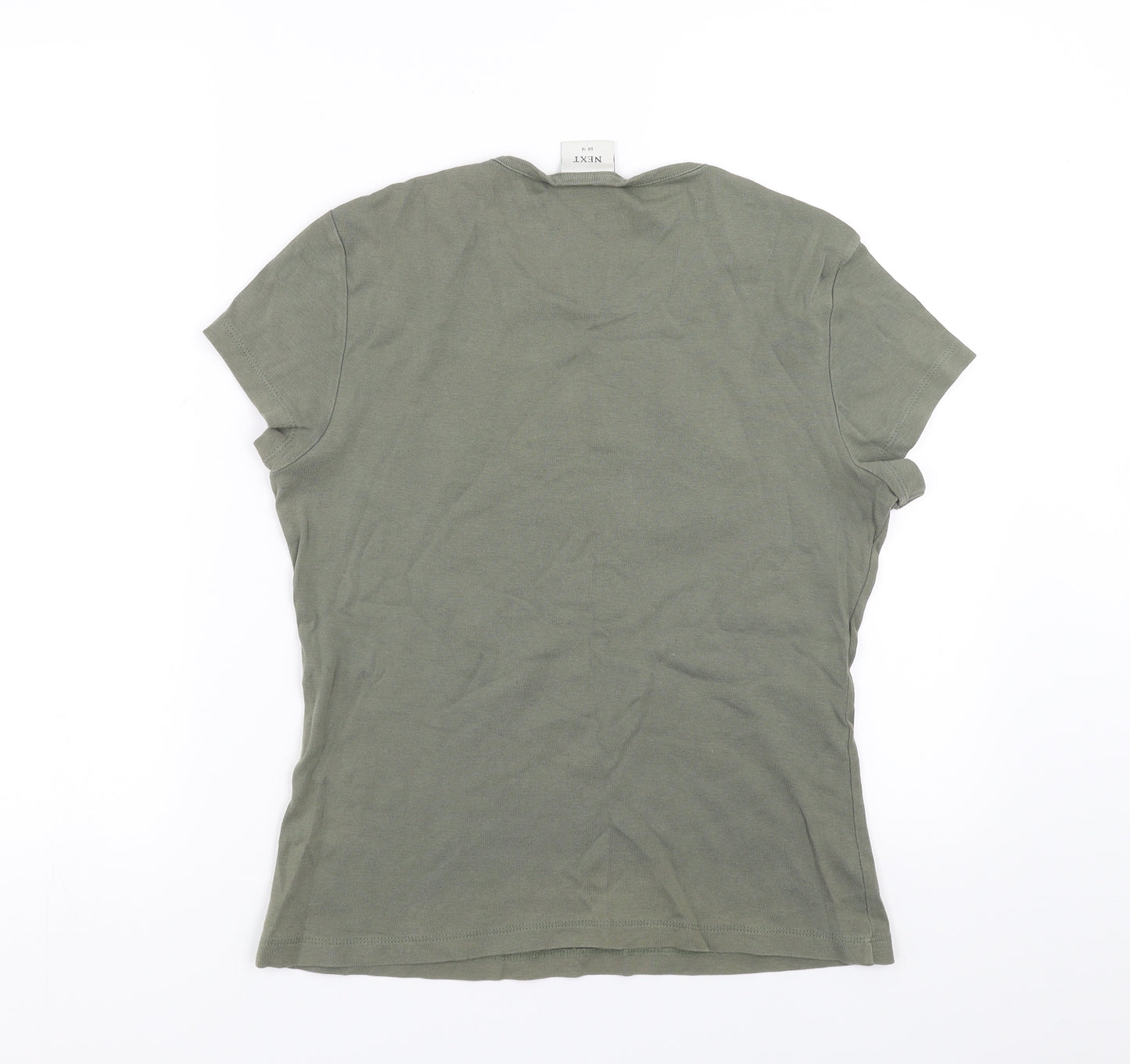 NEXT Womens Green   Basic T-Shirt Size 14