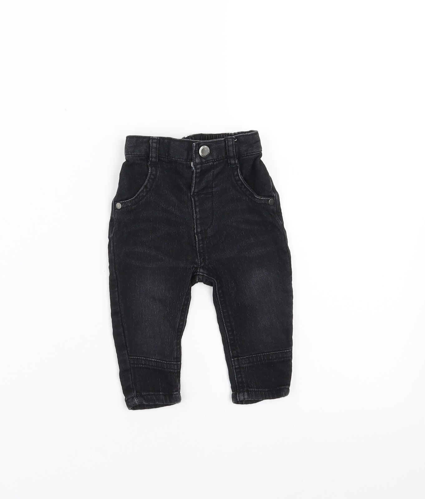 George Baby Black  Denim  Jeans Size 3-6 Months