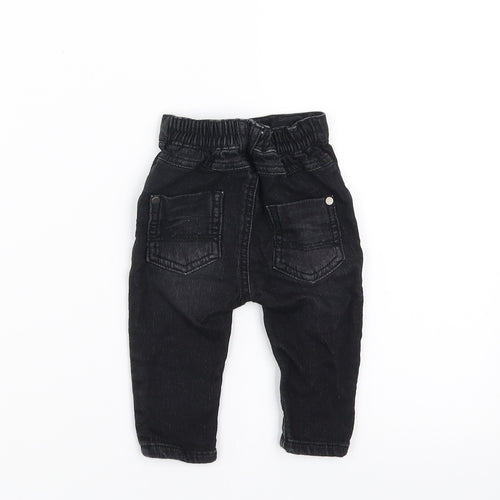 George Baby Black  Denim  Jeans Size 3-6 Months
