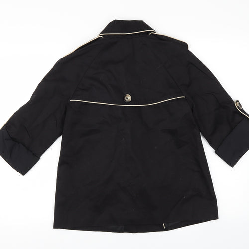 Miss Selfridge Womens Black   Jacket  Size 8