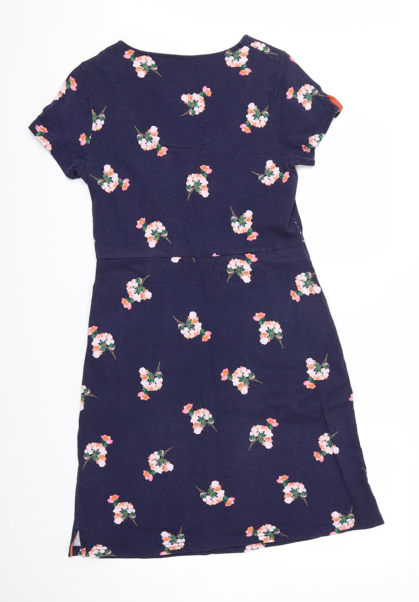 Joules Womens Black Floral  Fit & Flare  Size 12