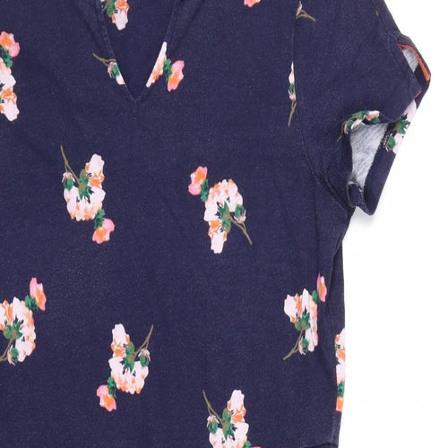 Joules Womens Black Floral  Fit & Flare  Size 12