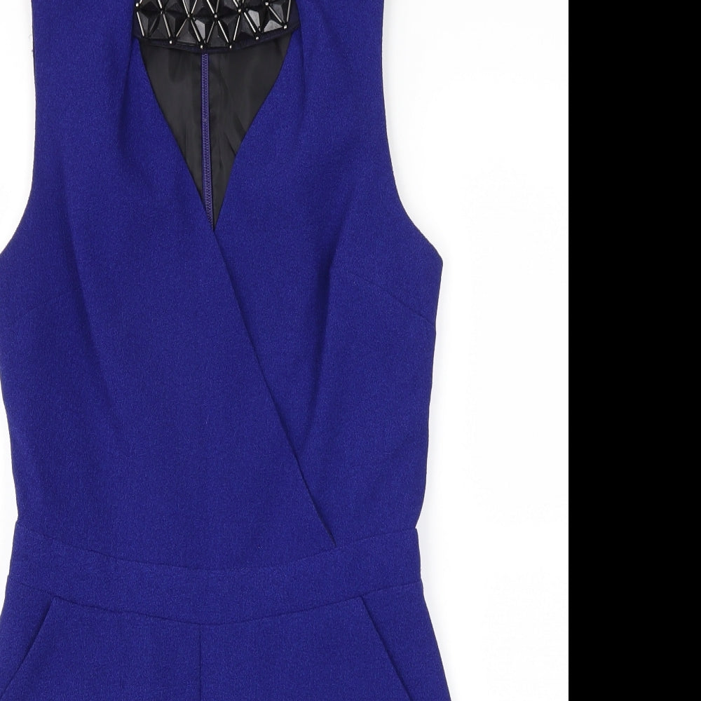 LOST SOCIETY  Womens Blue   Jumpsuit One-Piece Size 10
