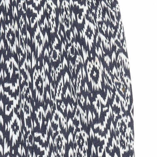 ESMARA Womens Blue Floral  Jogger Trousers Size M L24 in - Stretch waistband