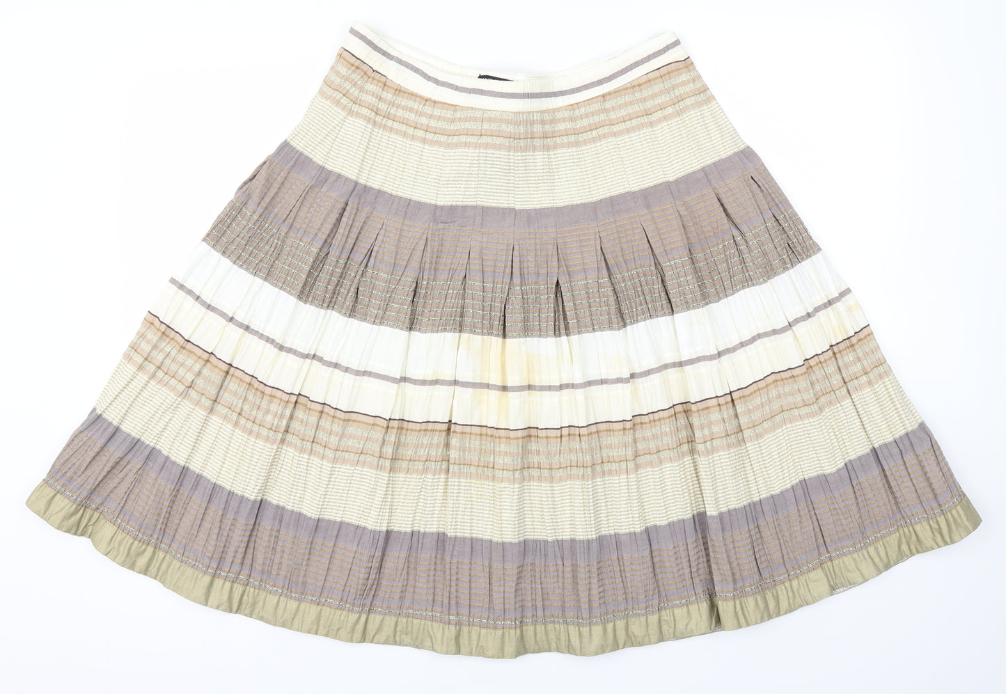 Bandolera Womens Brown   Flare Skirt Size 12
