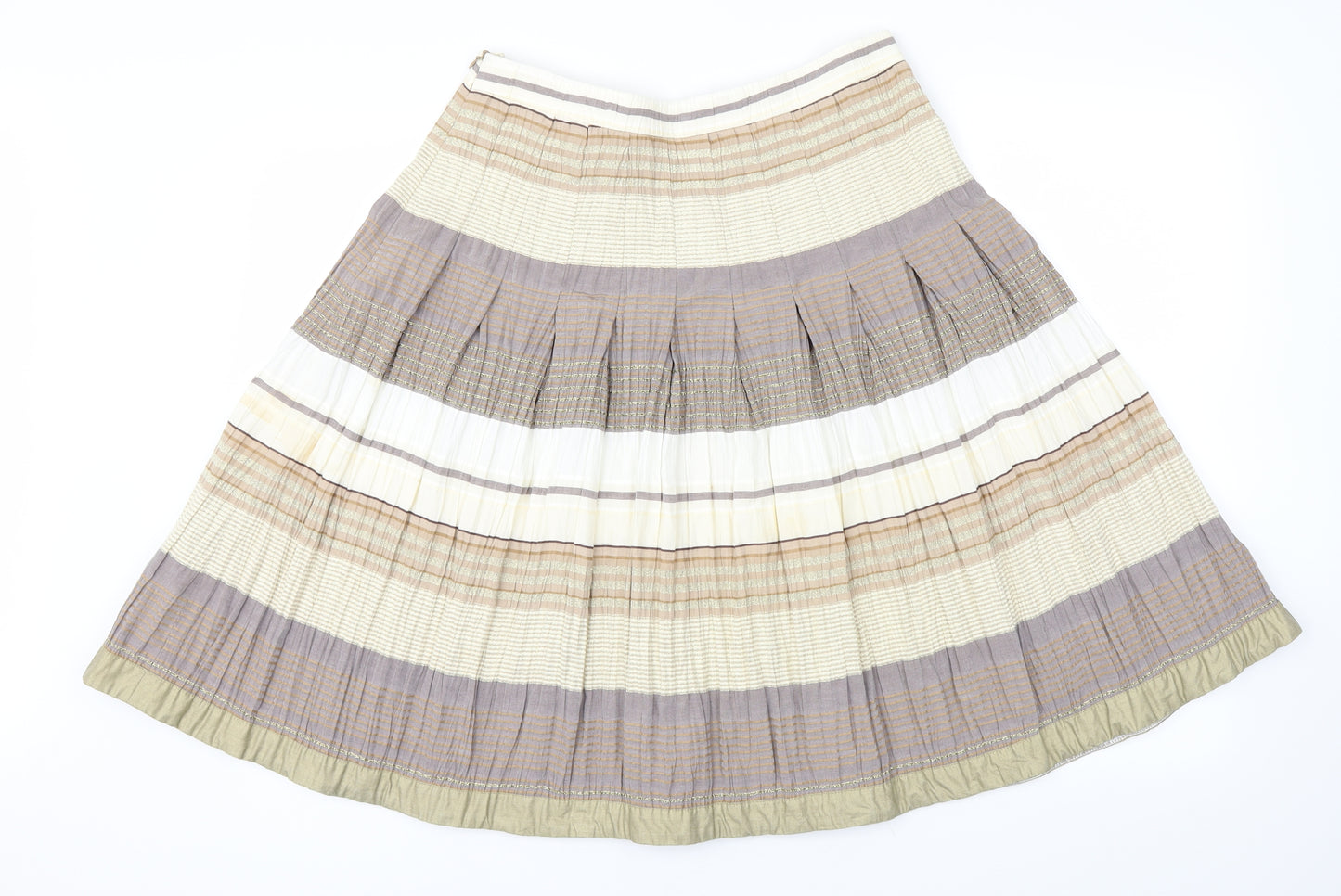 Bandolera Womens Brown   Flare Skirt Size 12