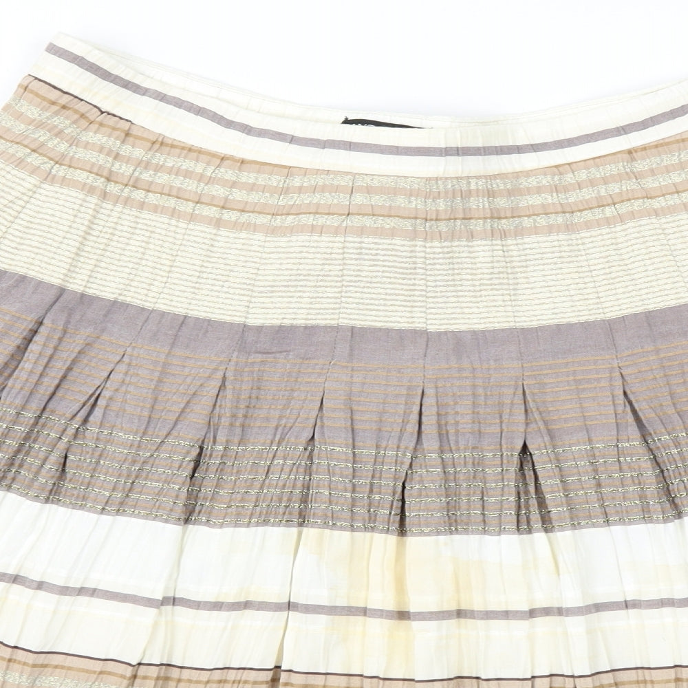 Bandolera Womens Brown   Flare Skirt Size 12