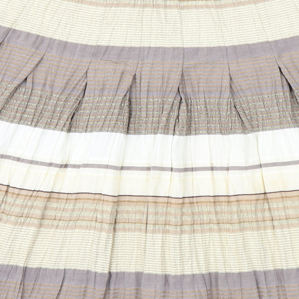 Bandolera Womens Brown   Flare Skirt Size 12