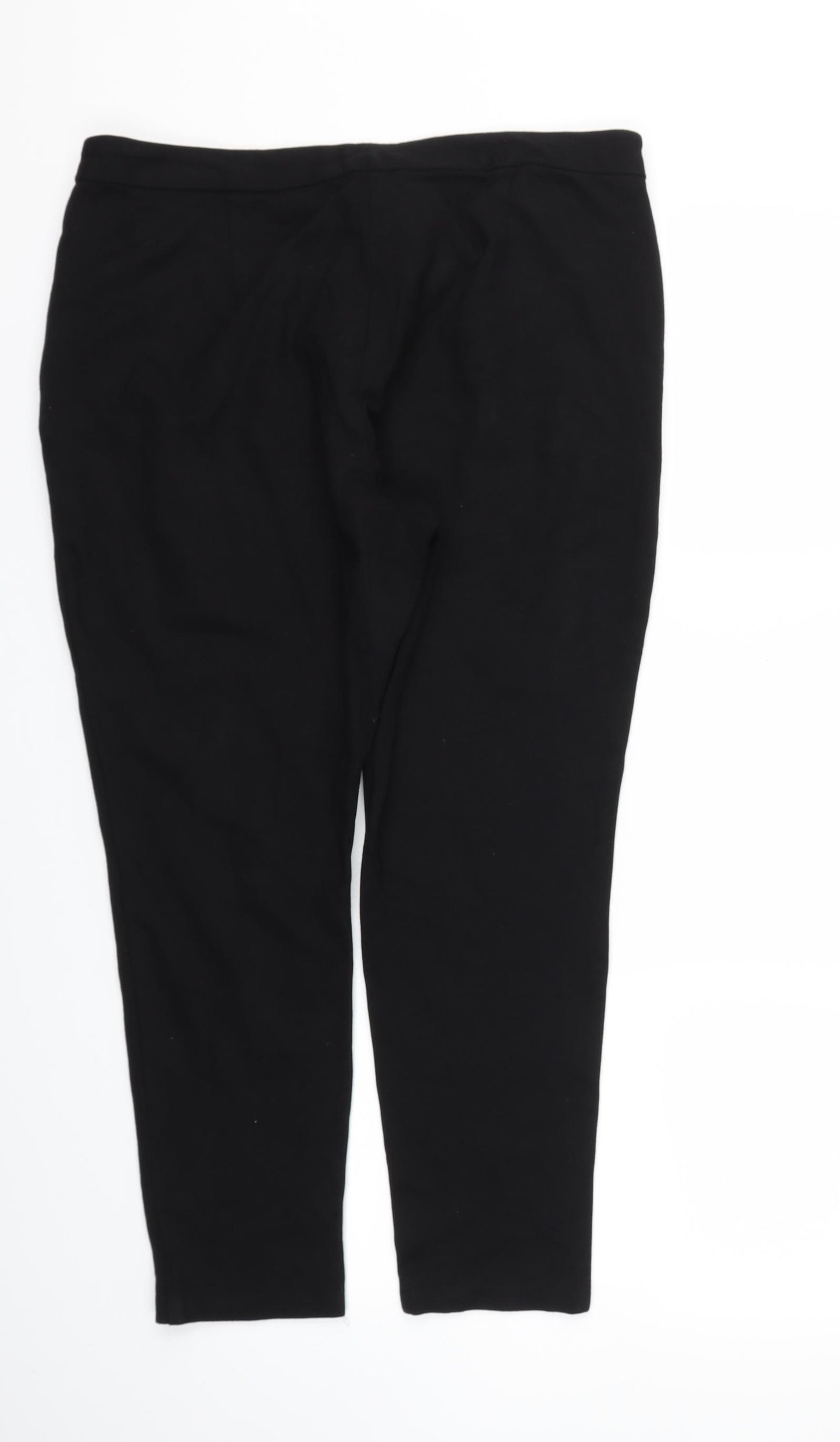 George Womens Black   Trousers  Size 16 L25 in