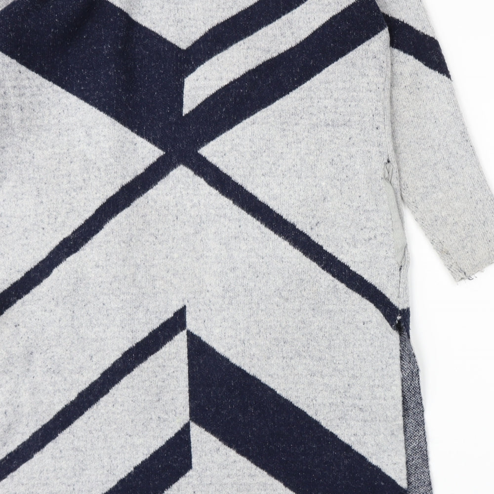 River Island Womens Grey   Cardigan Jumper Size 10