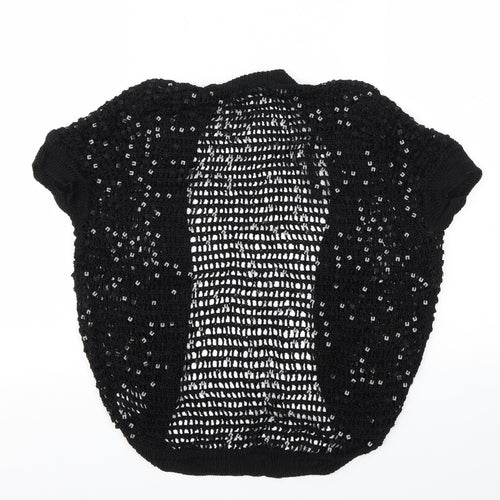 Papaya Womens Black   Cardigan Jumper Size 14