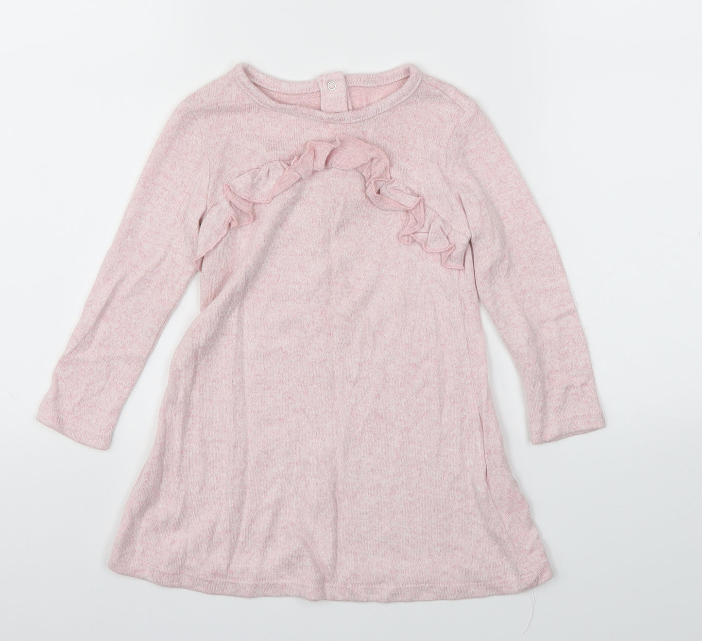 F&F Girls Pink   Fit & Flare  Size 12-18 Months