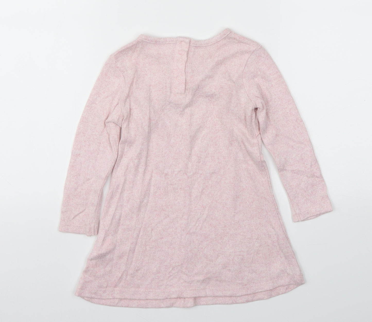 F&F Girls Pink   Fit & Flare  Size 12-18 Months