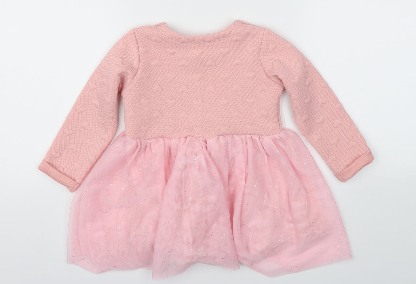 TU Girls Pink   Fit & Flare  Size 12-18 Months