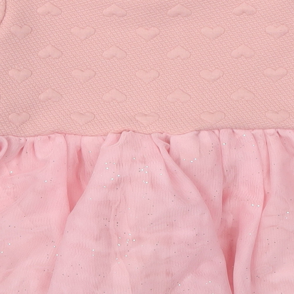 TU Girls Pink   Fit & Flare  Size 12-18 Months