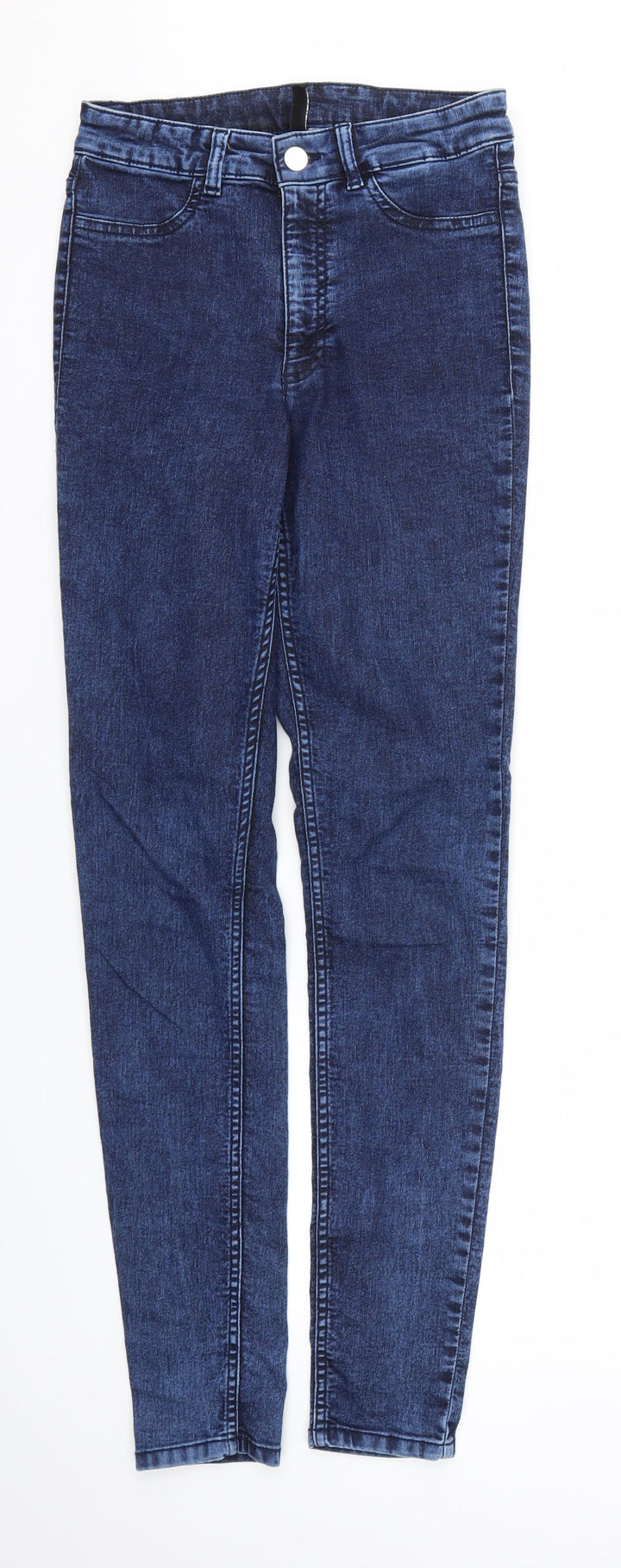 H&M Womens Blue   Skinny Jeans Size 10 L32 in