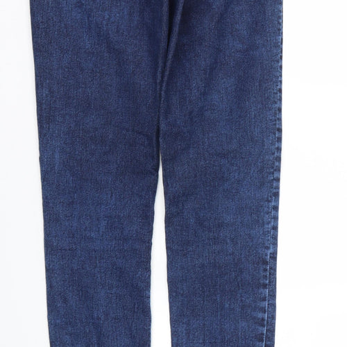 H&M Womens Blue   Skinny Jeans Size 10 L32 in