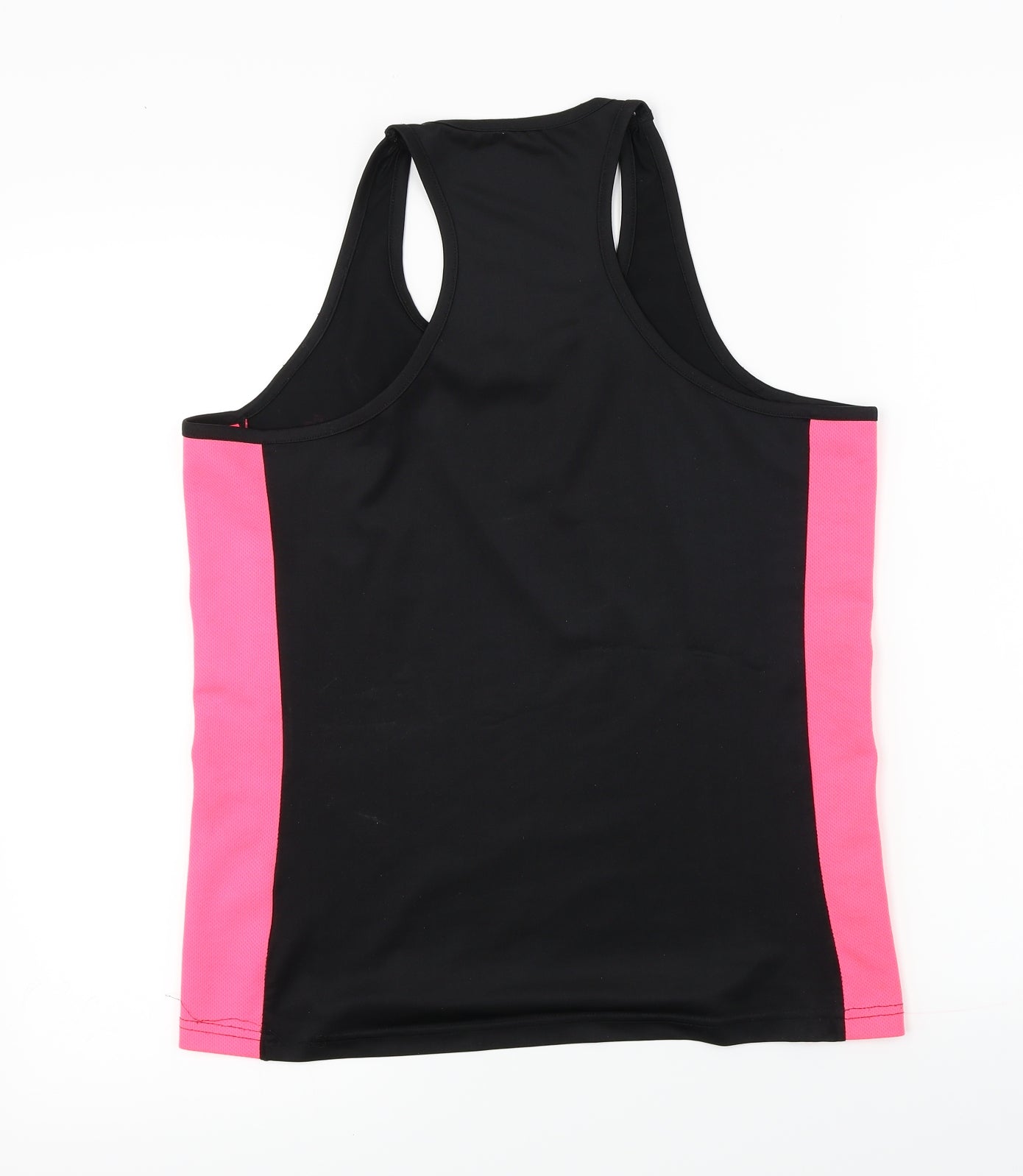 Miss Fiori  Womens Black   Basic T-Shirt Size 14