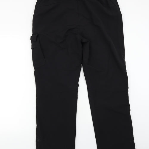 Shamp Womens Black   Trousers  Size L L27 in