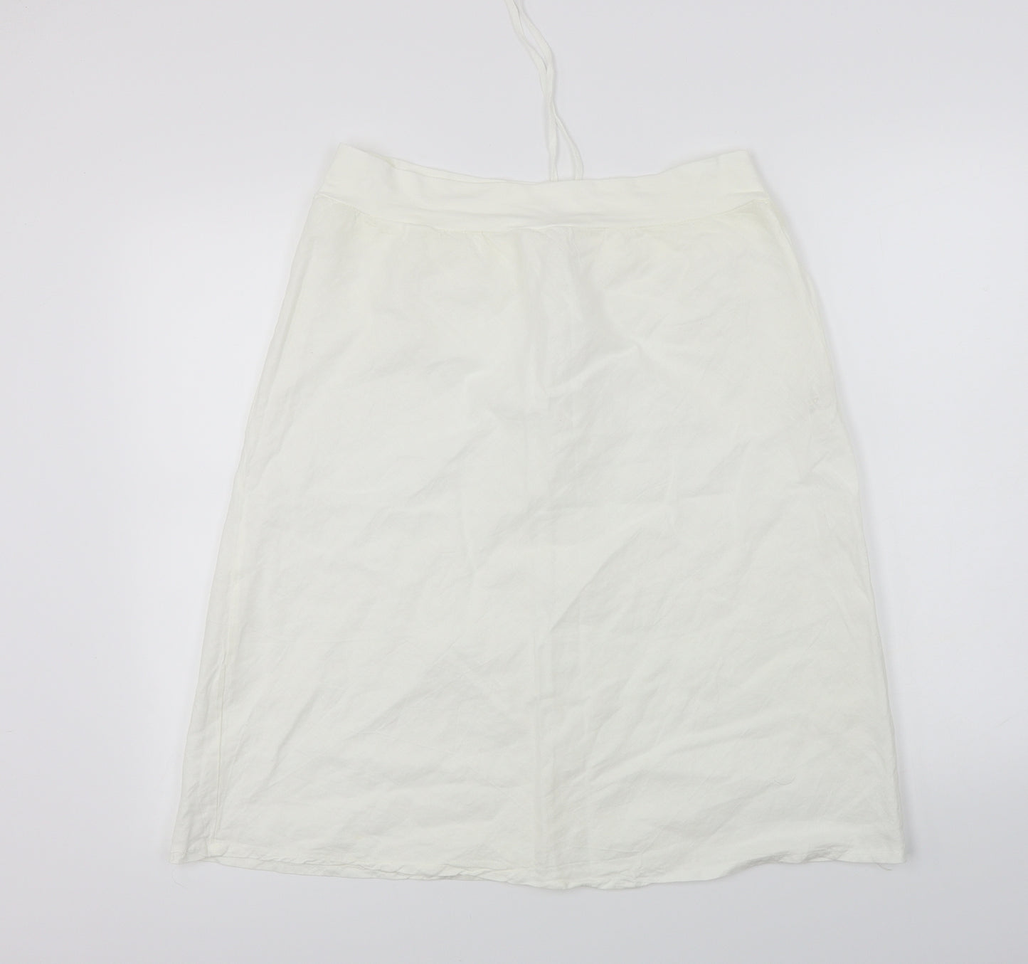 misto Womens Ivory   A-Line Skirt Size 2XL