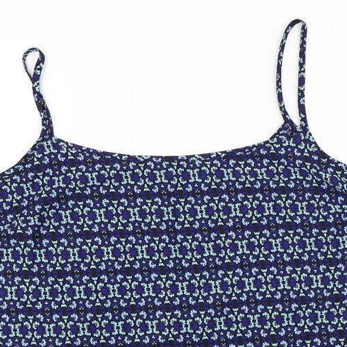 Atmosphere  Womens Blue Floral  Basic Blouse Size 18