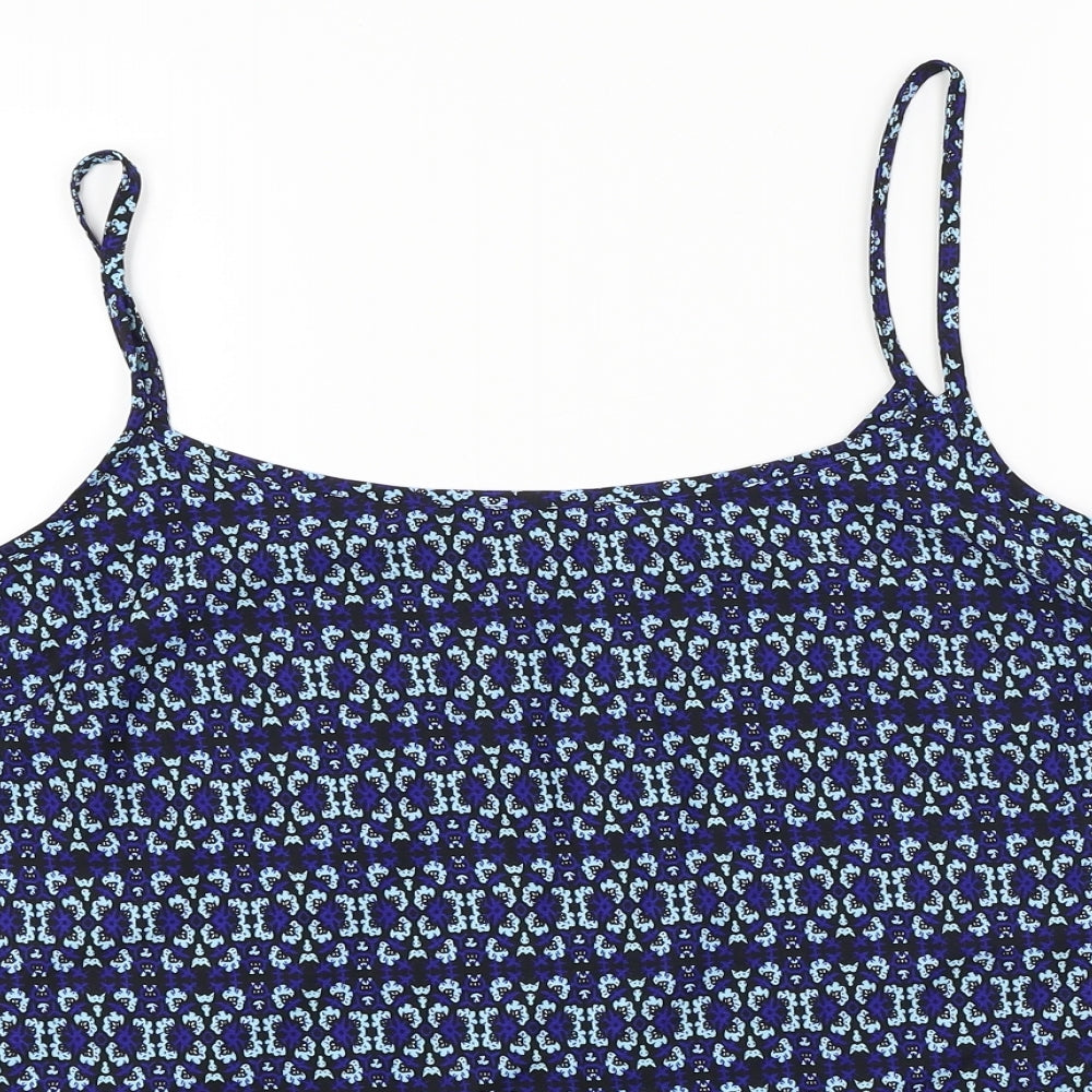 Atmosphere  Womens Blue Floral  Basic Blouse Size 18