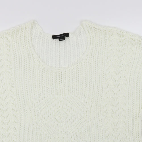 Atmosphere  Womens Ivory   Pullover Jumper Size S