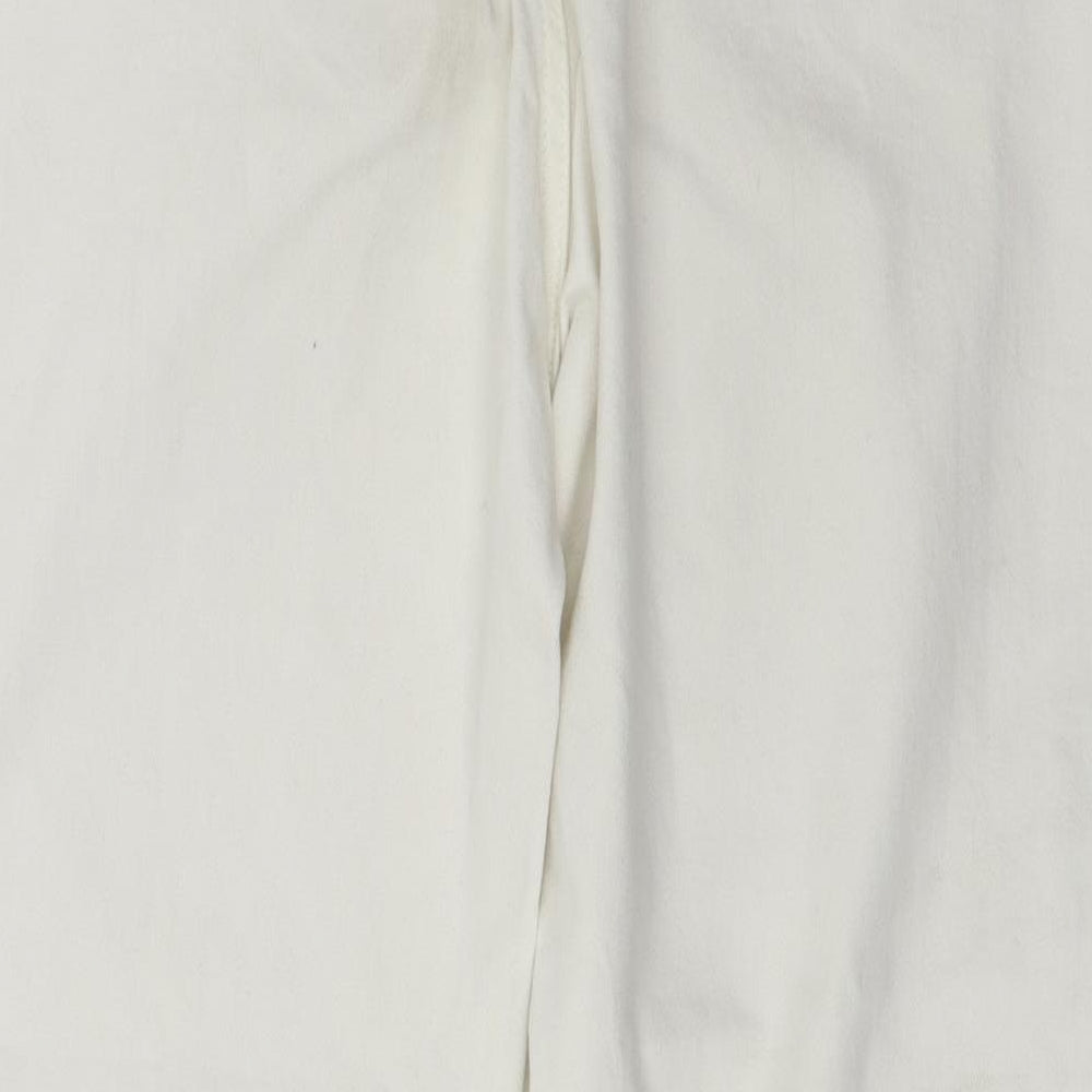 H&M  Womens White   Straight Jeans Size 12 L25 in