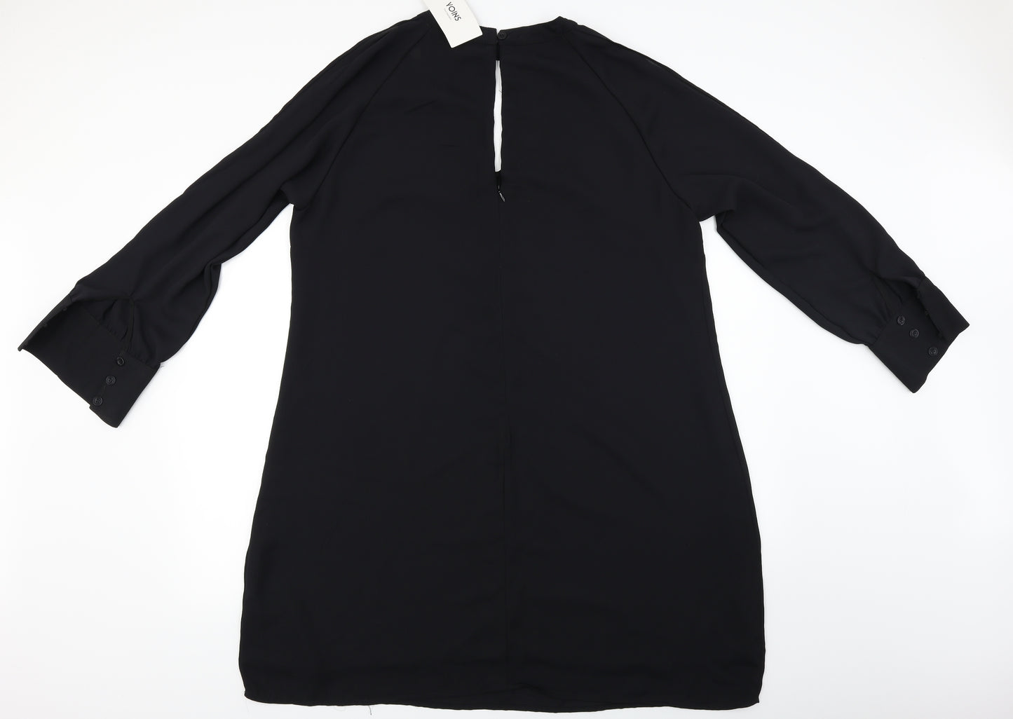 Yoins Womens Black   Basic Blouse Size XL