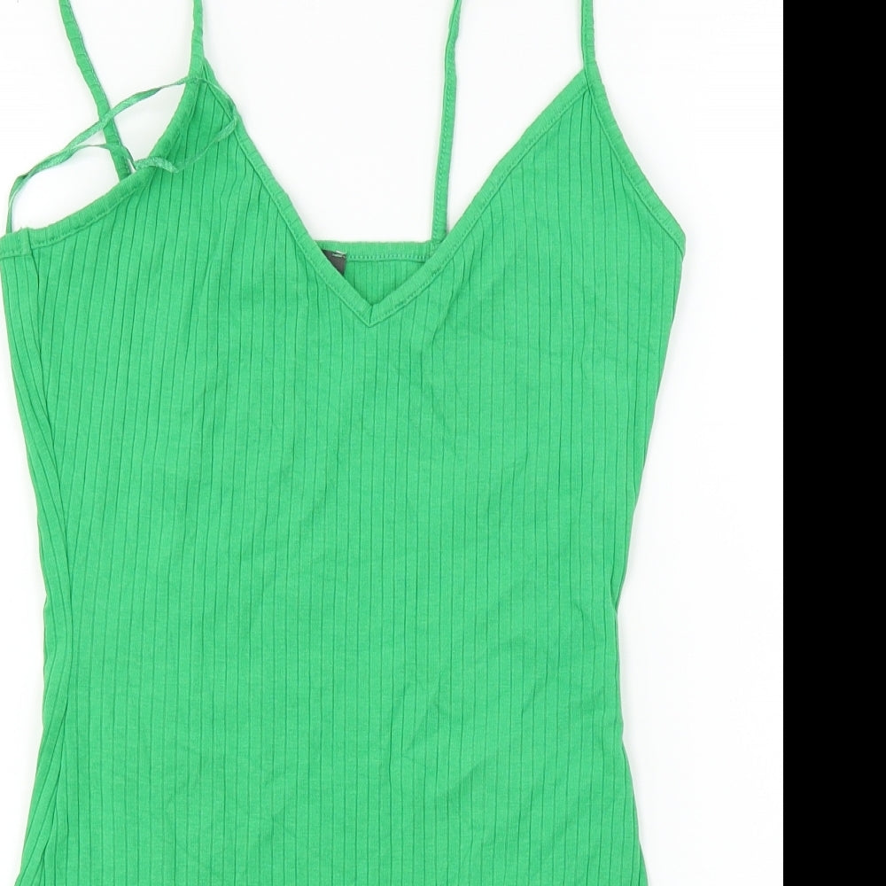 Primark  Womens Green   Bodysuit One-Piece Size XS