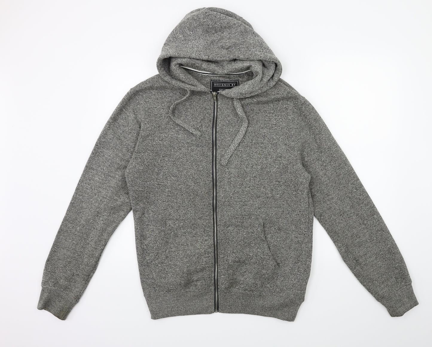 F&F Mens Grey   Full Zip Hoodie Size M
