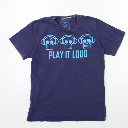NEXT Boys Blue   Basic T-Shirt Size 11 Years