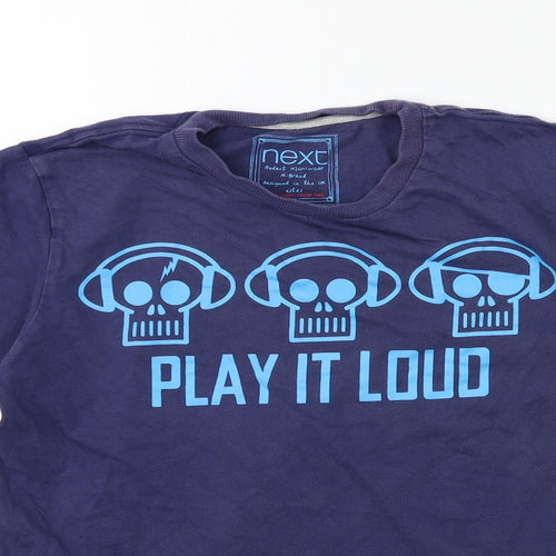 NEXT Boys Blue   Basic T-Shirt Size 11 Years