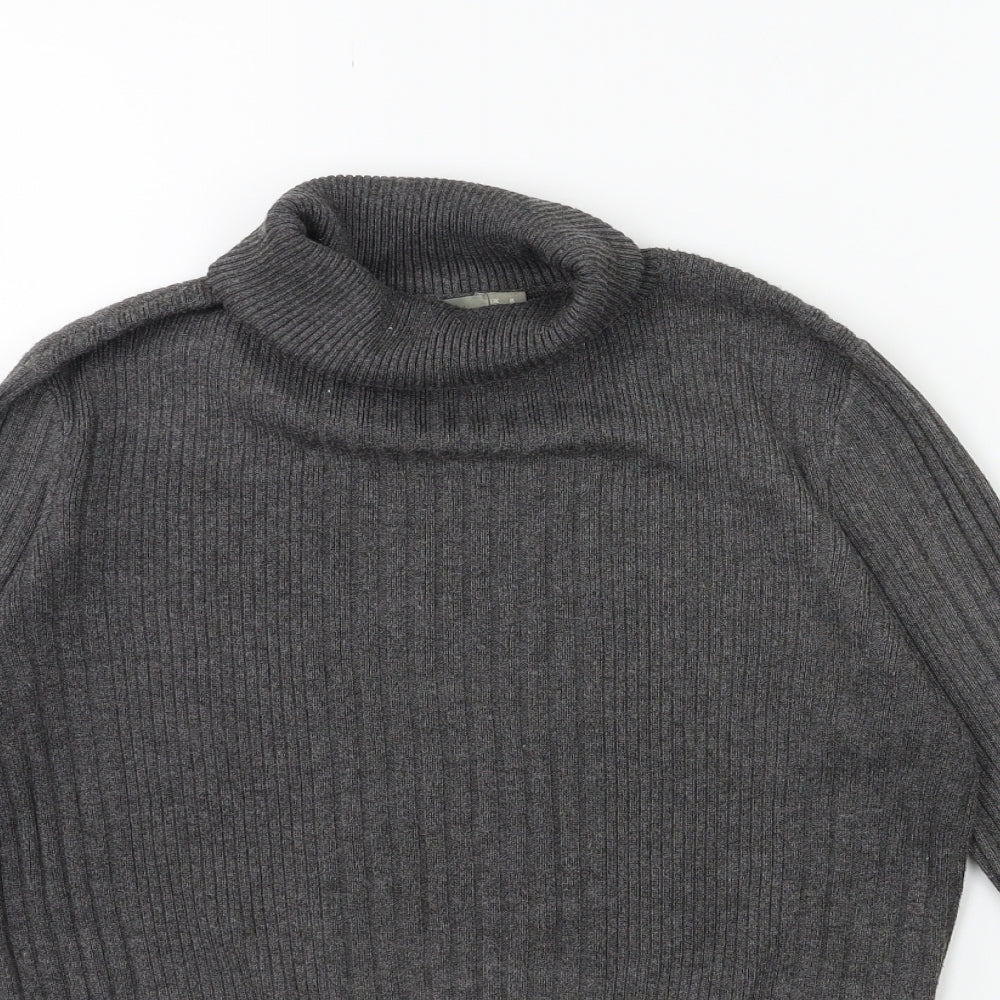 ASOS Womens Grey  Knit Pullover Jumper Size 8