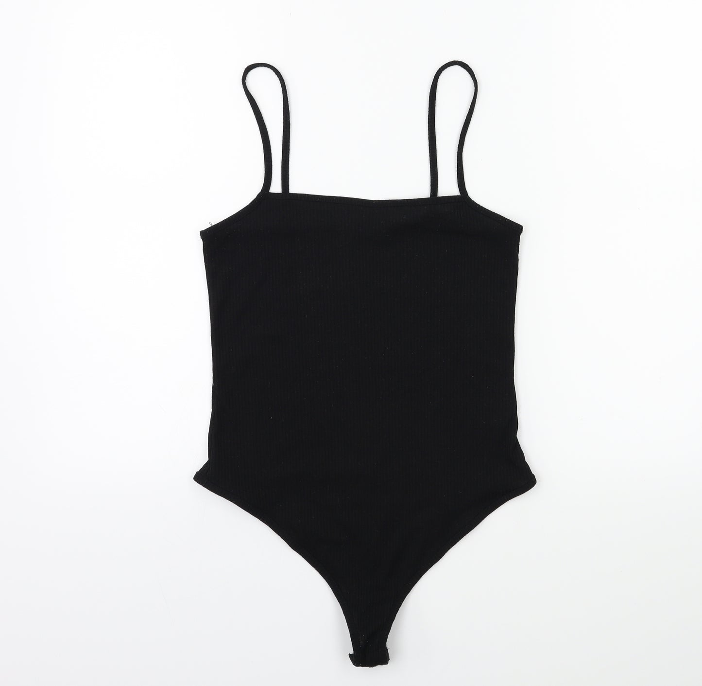 PRETTYLITTLETHING Womens Black   Basic Tank Size 10