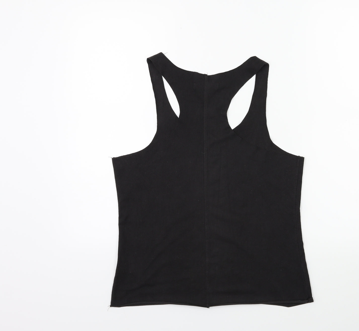 New Look Womens Black   Basic Tank Size 8
