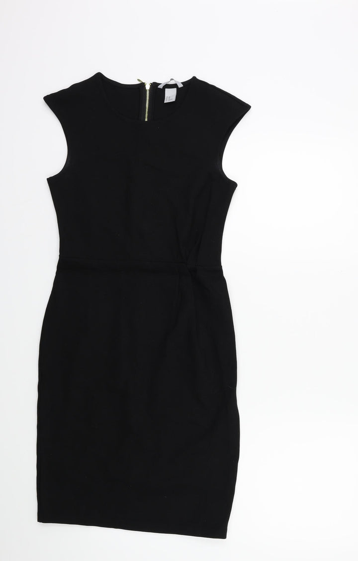 H&M Womens Black Bodycon Size XS
