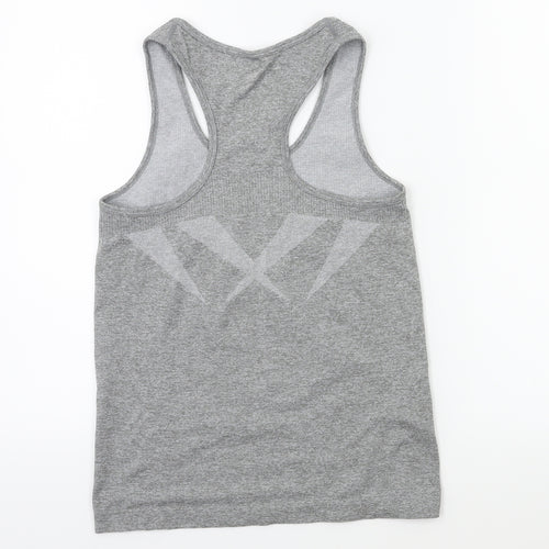 WORKOUT Womens Grey   Basic Tank Size 6