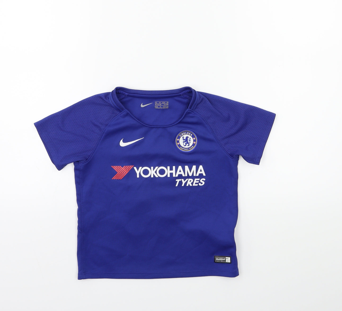 Chelsea FC Boys Blue   Basic T-Shirt Size 3-4 Years  - Pedro
