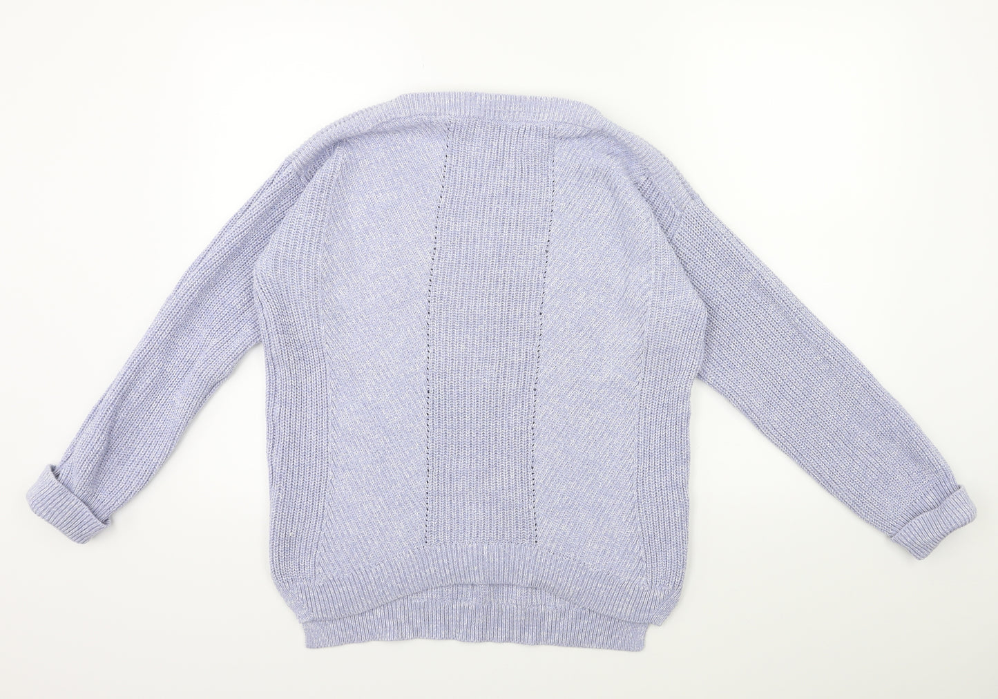 Marks and Spencer Womens Blue  Knit Pullover Jumper Size M