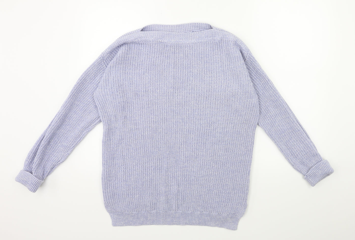 Marks and Spencer Womens Blue  Knit Pullover Jumper Size M