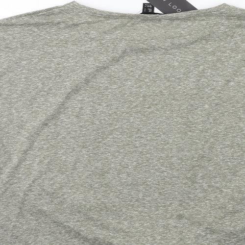 New Look Womens Green   Basic T-Shirt Size L