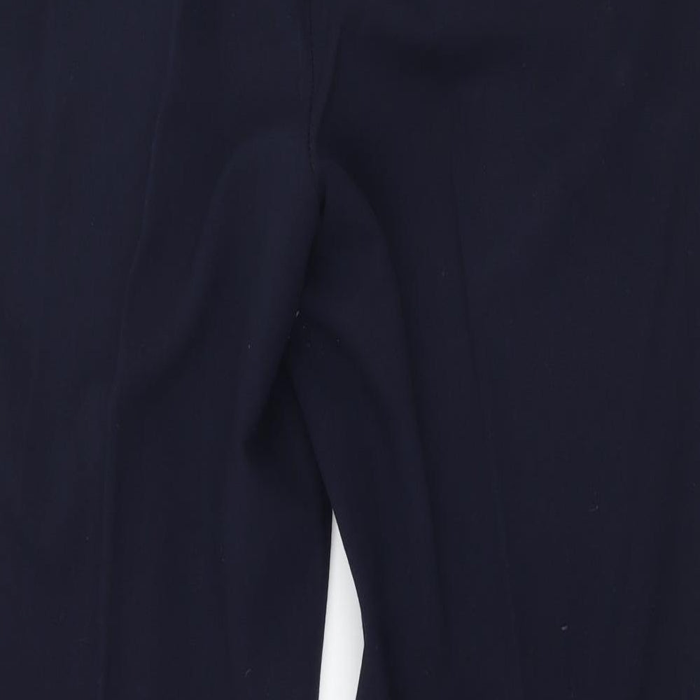 Magisculpt Womens Blue  Jersey Trousers  Size 14 L28 in