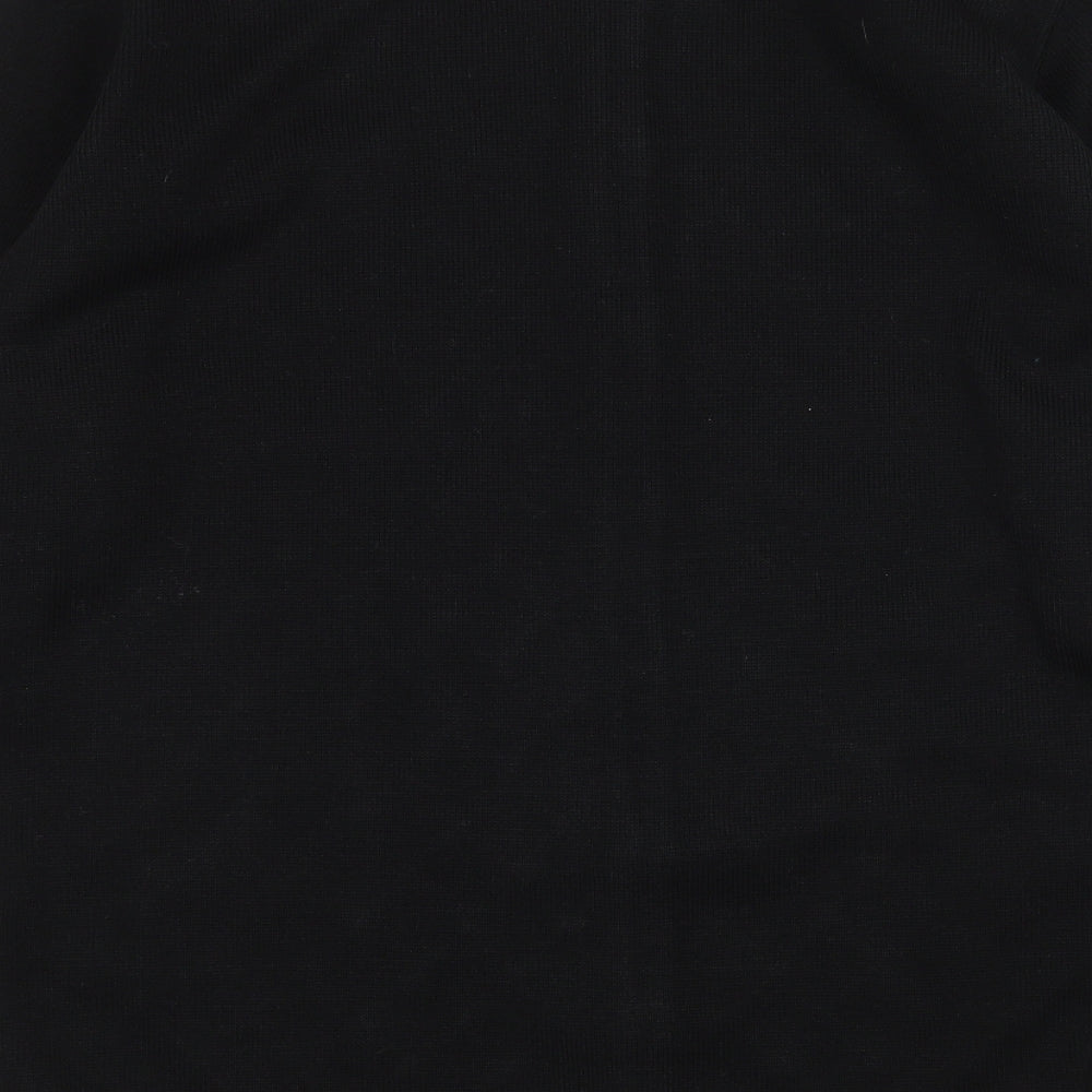 Bonmarché Womens Black  Knit Cardigan Jumper Size M