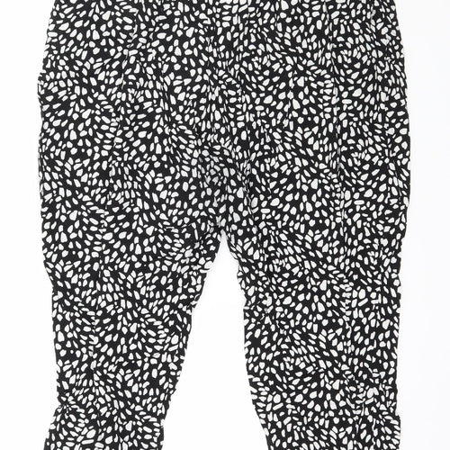 TU Womens Black Polka Dot  Trousers  Size 20 L27 in